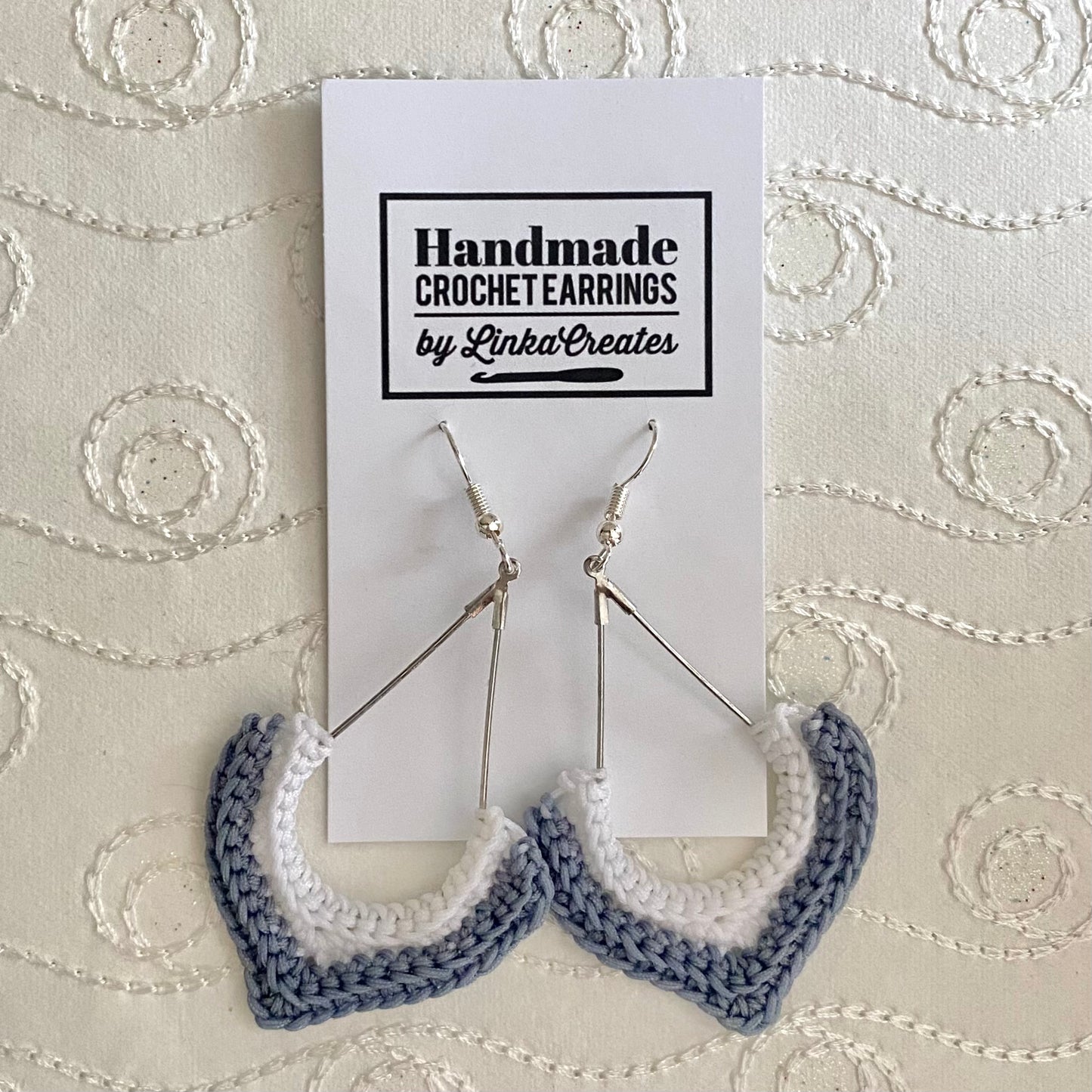 TEAR DROP Crochet Earrings