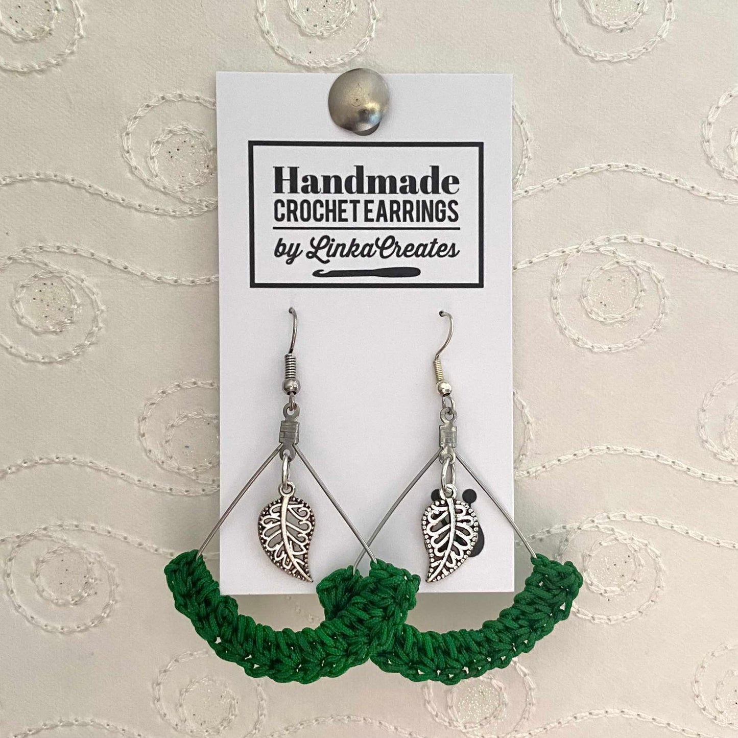 SEMICIRCLE Crochet Earrings