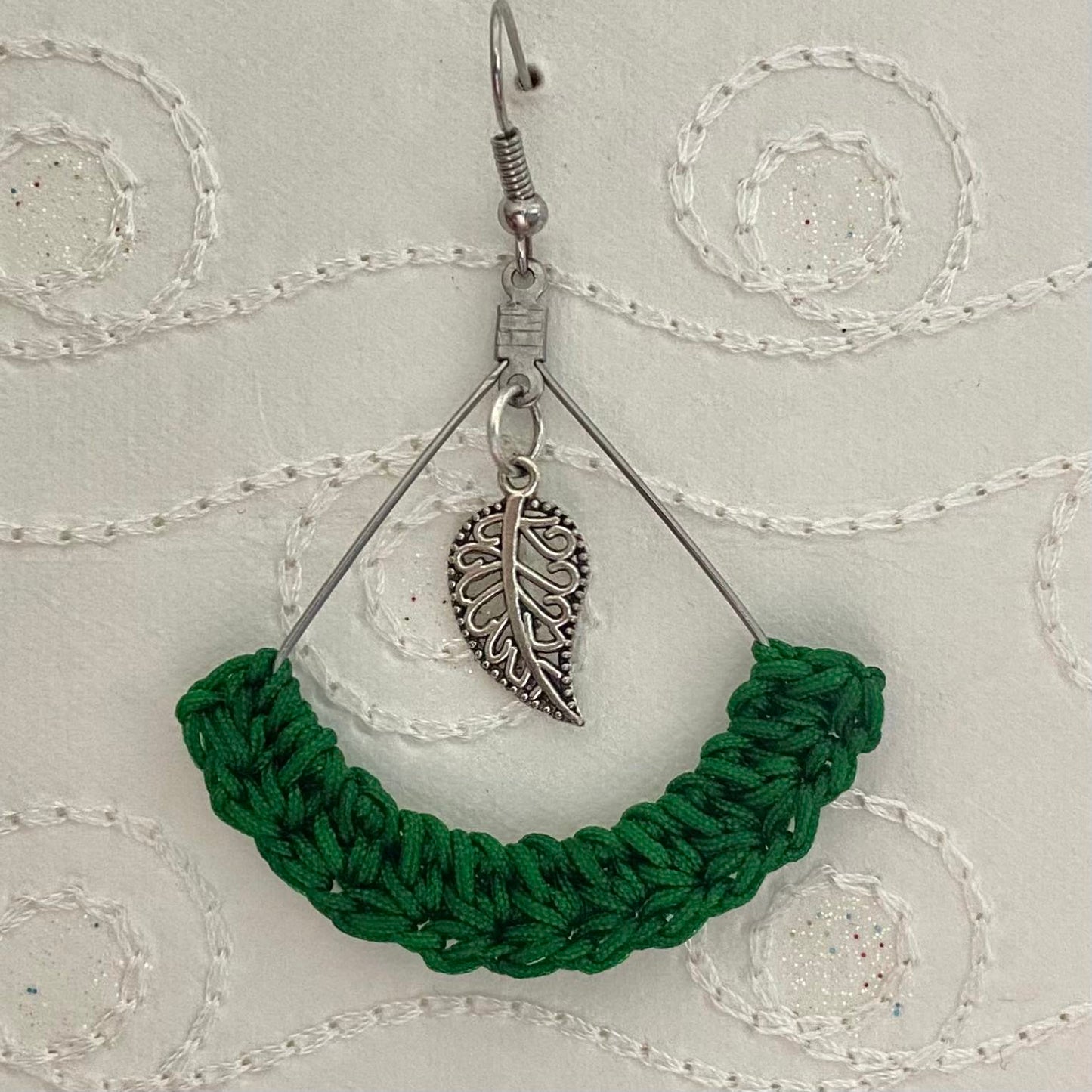 SEMICIRCLE Crochet Earrings