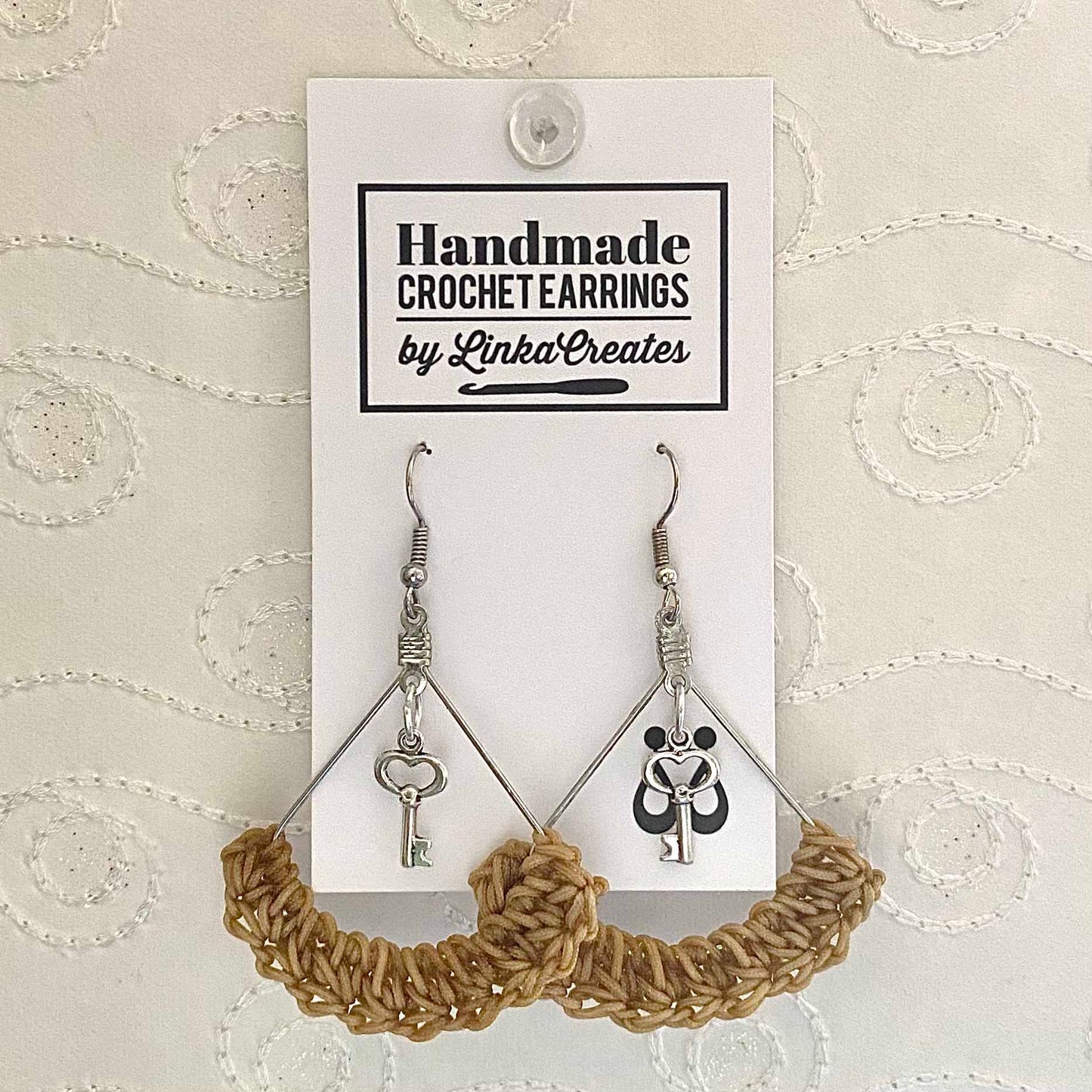 SEMICIRCLE Crochet Earrings