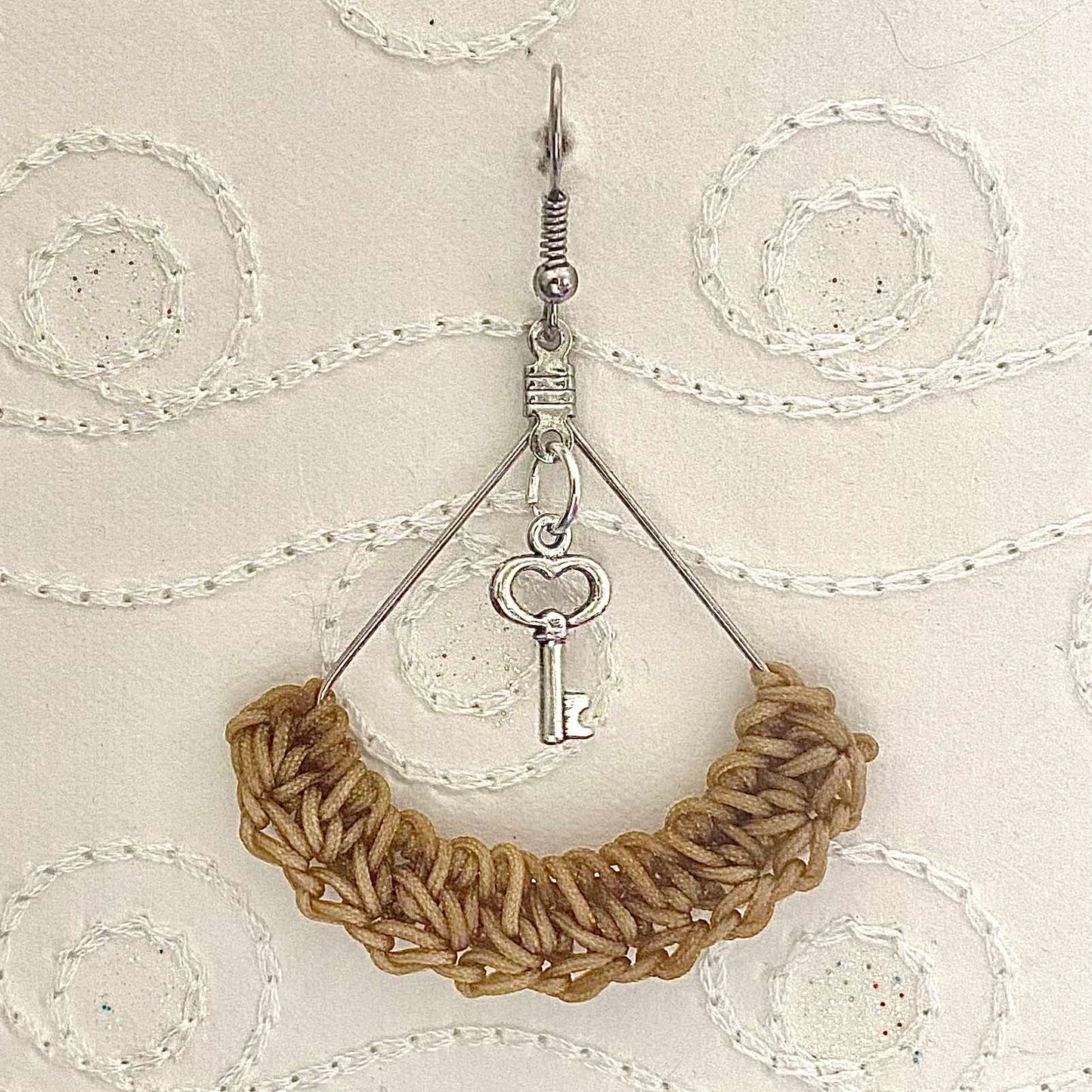 SEMICIRCLE Crochet Earrings