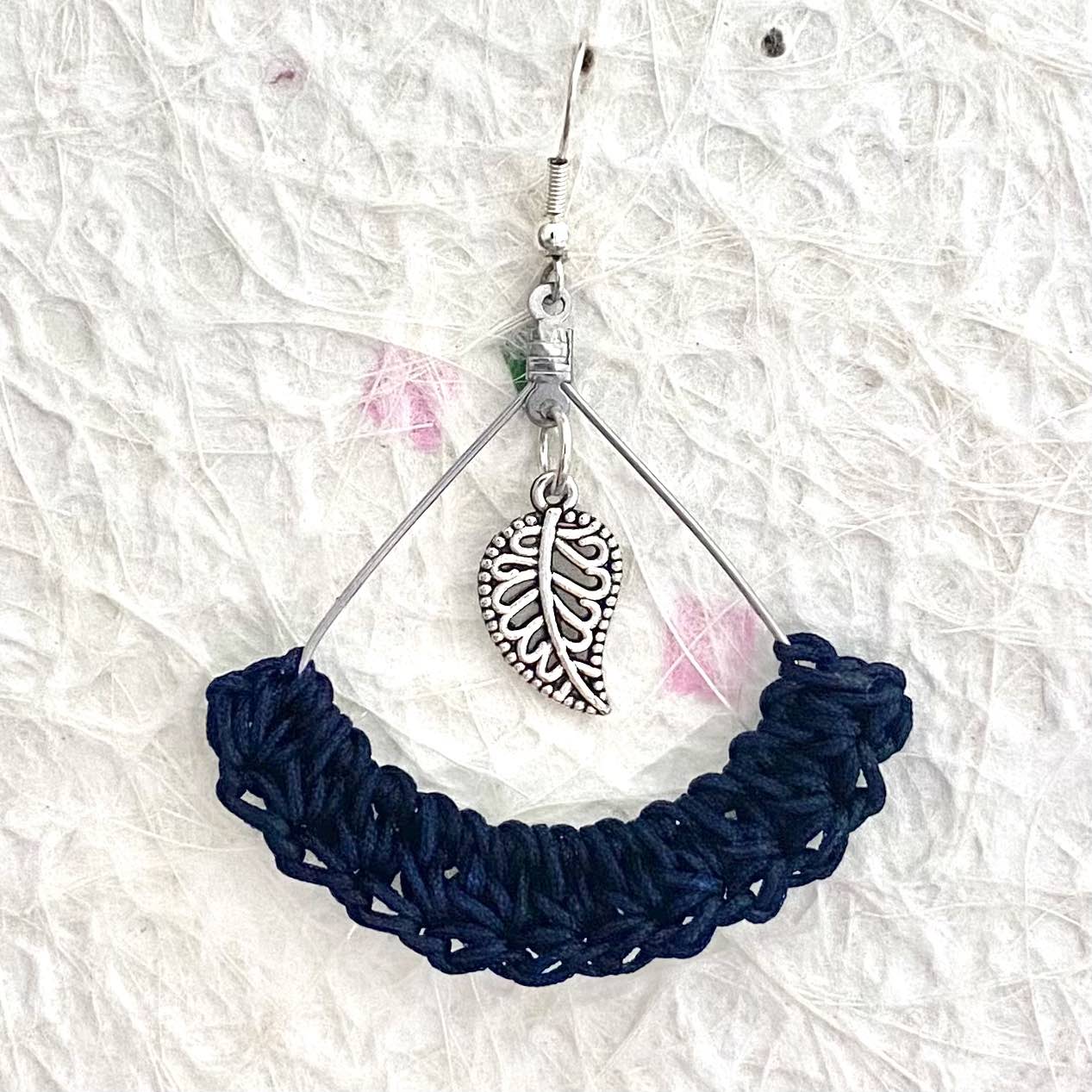 SEMICIRCLE Crochet Earrings