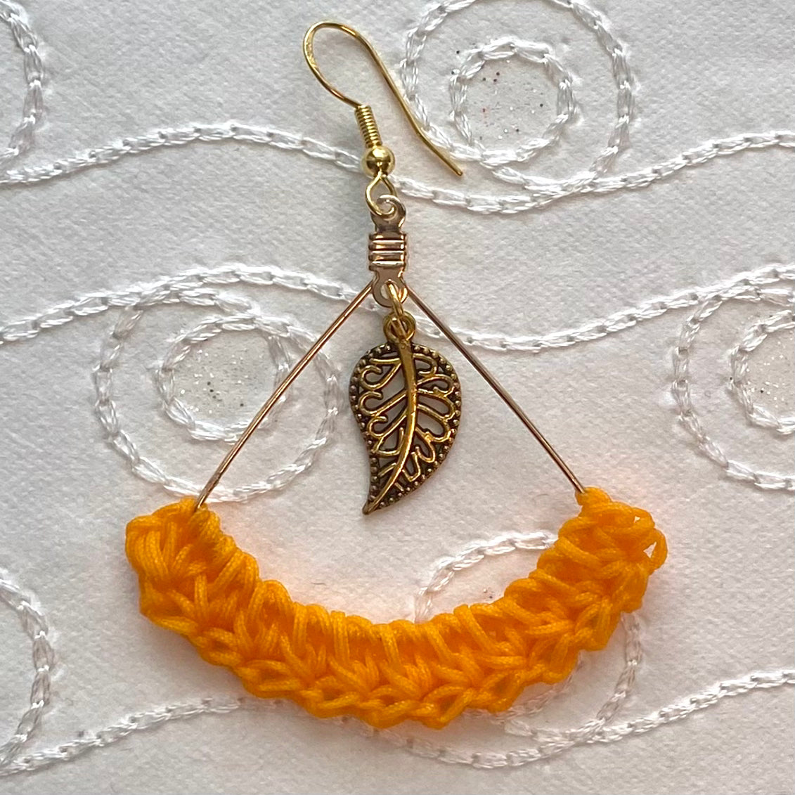 SEMICIRCLE Crochet Earrings