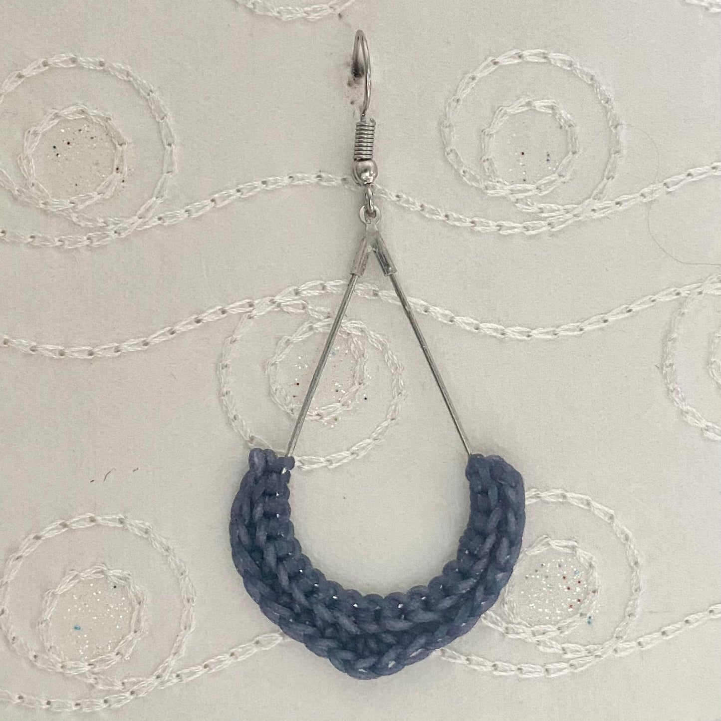 TEAR DROP Crochet Earrings