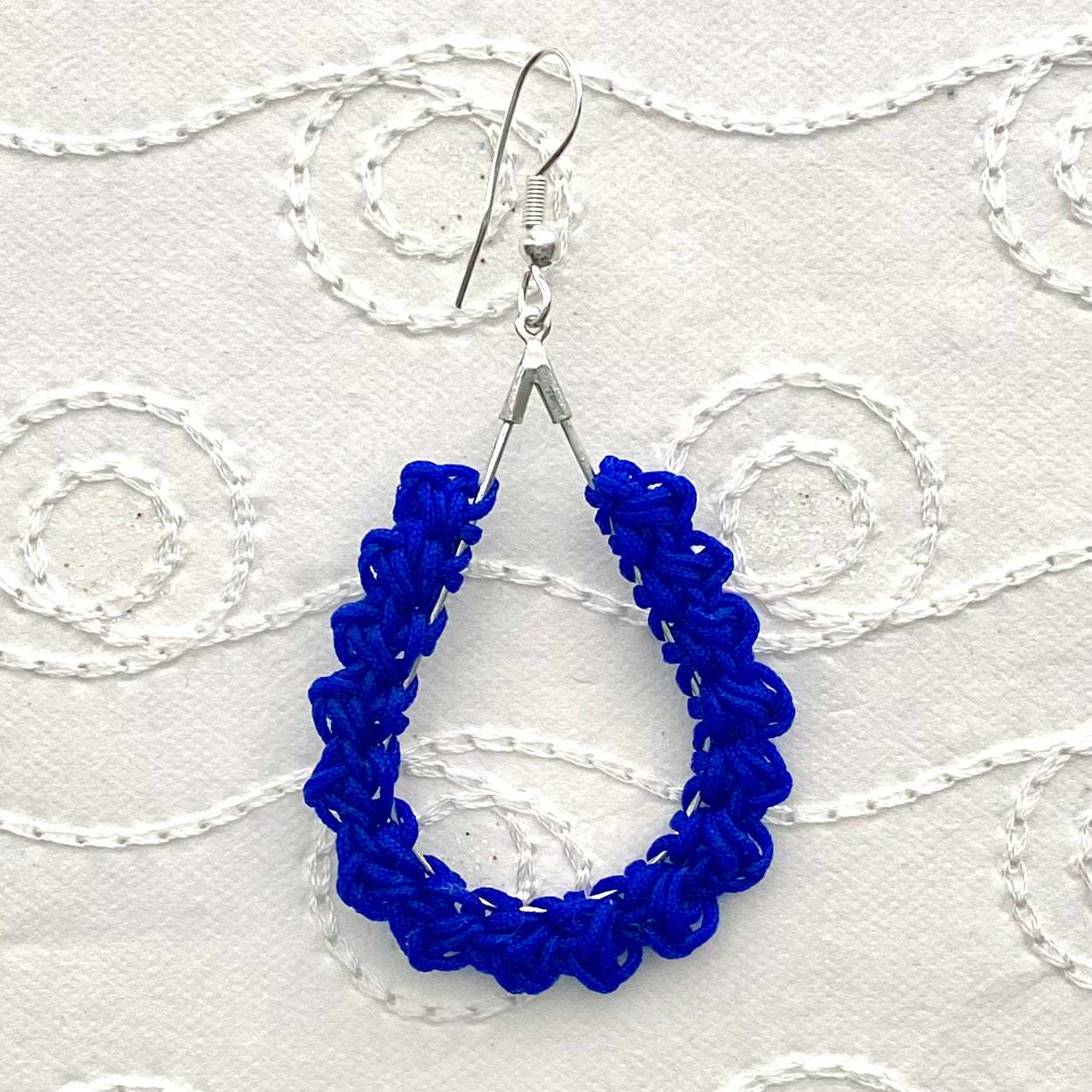TEAR DROP Crochet Earrings