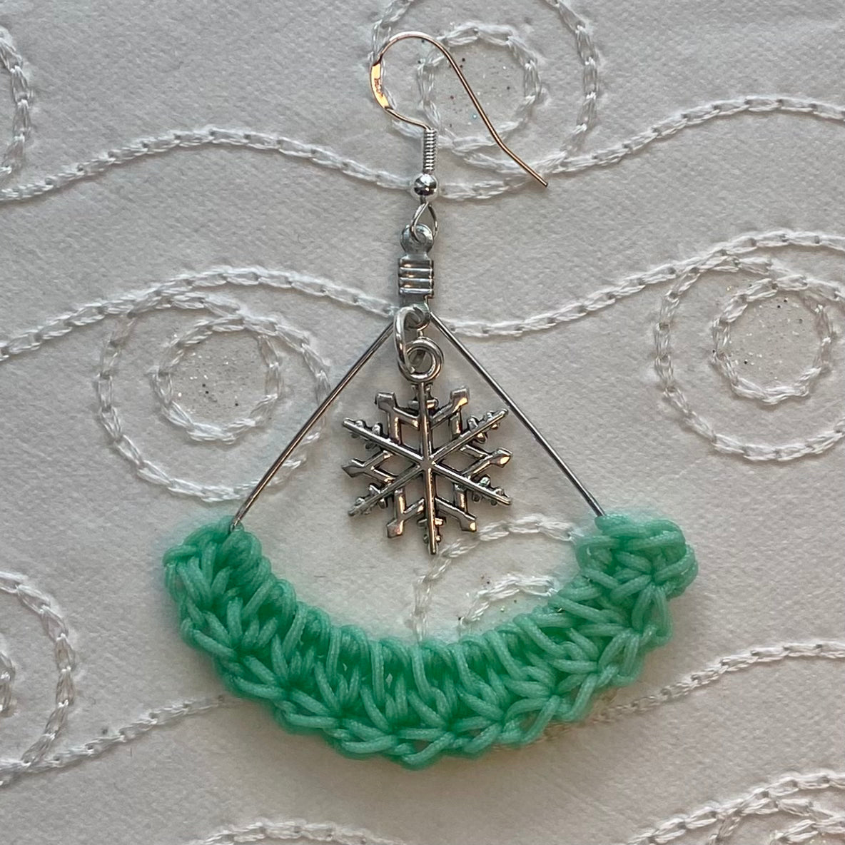 SEMICIRCLE Crochet Earrings