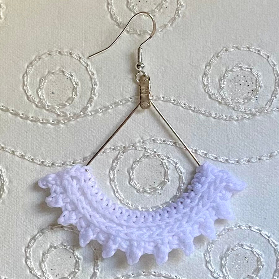 SEMICIRCLE Crochet Earrings