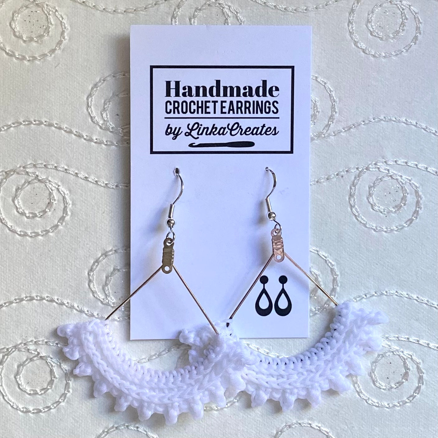 SEMICIRCLE Crochet Earrings