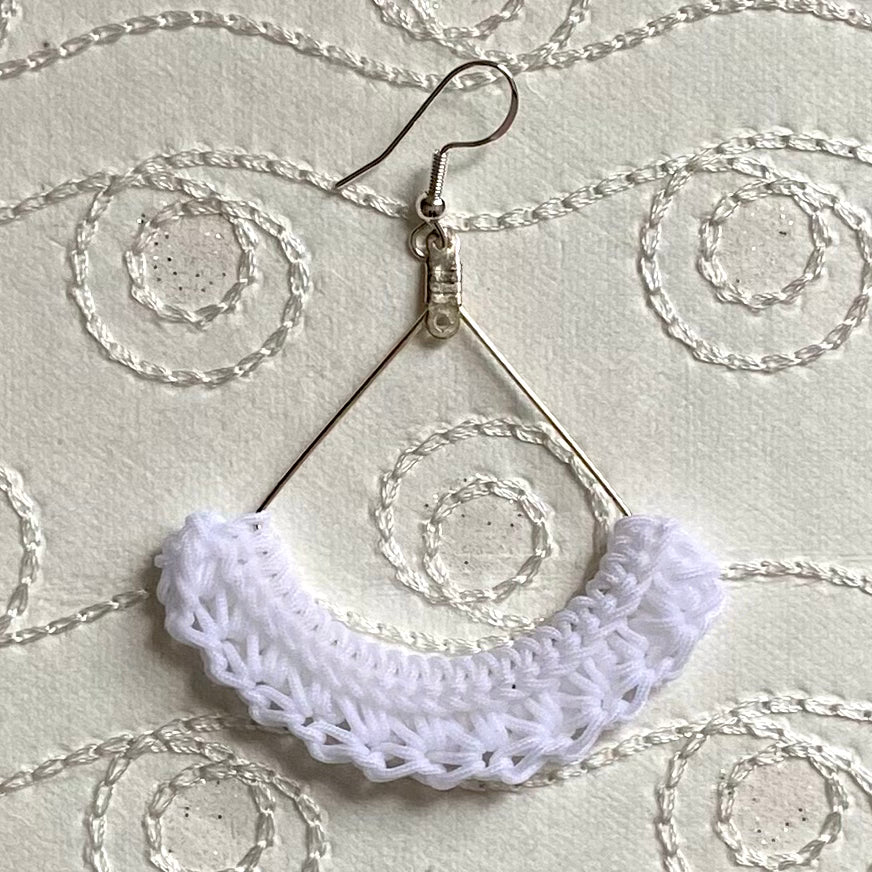 SEMICIRCLE Crochet Earrings