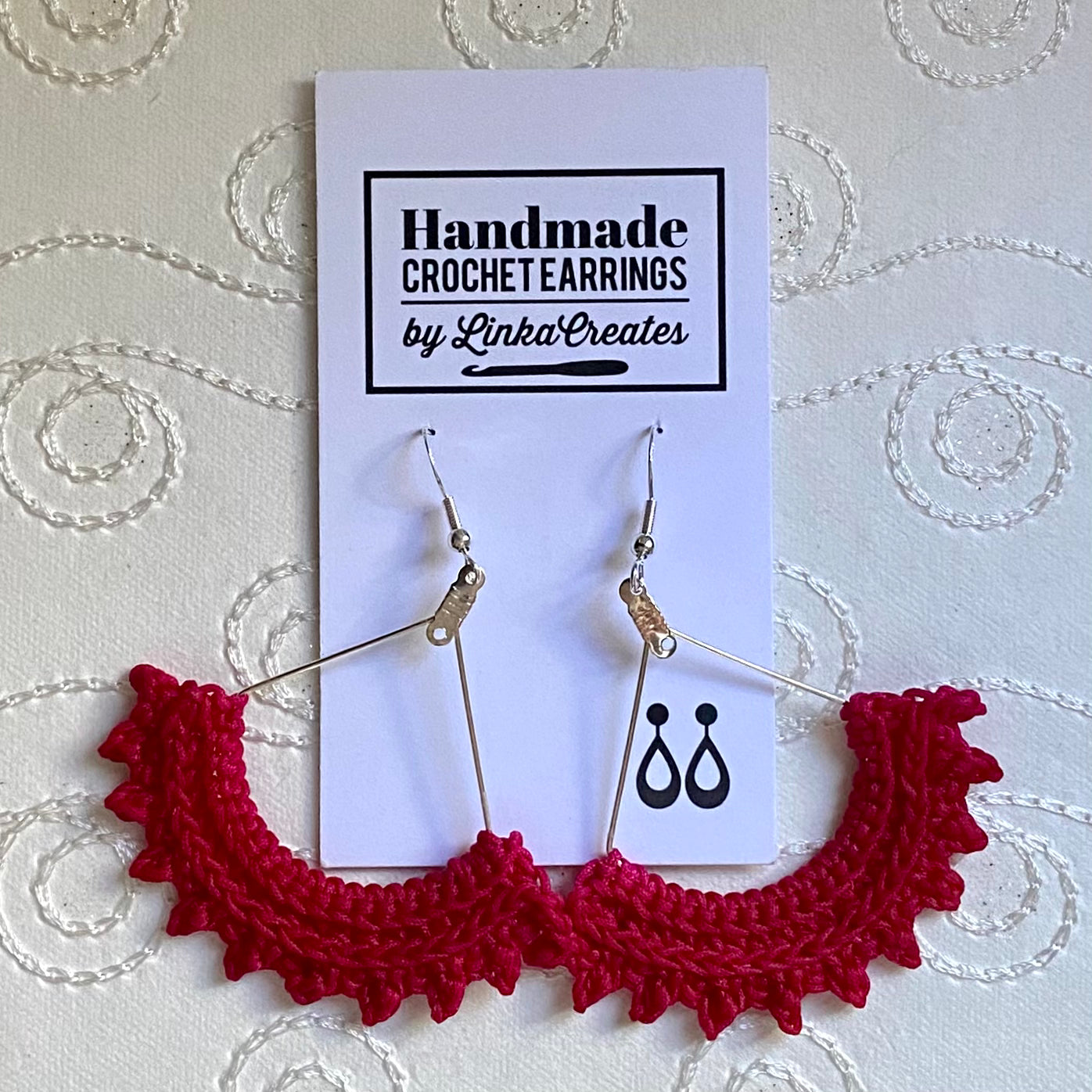 SEMICIRCLE Crochet Earrings