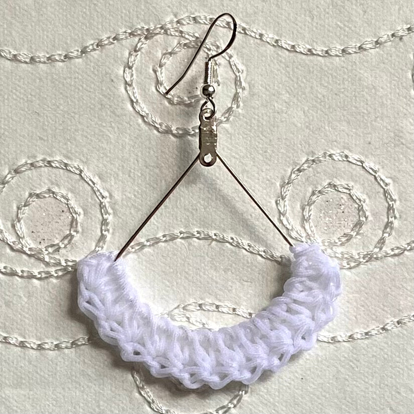 SEMICIRCLE Crochet Earrings