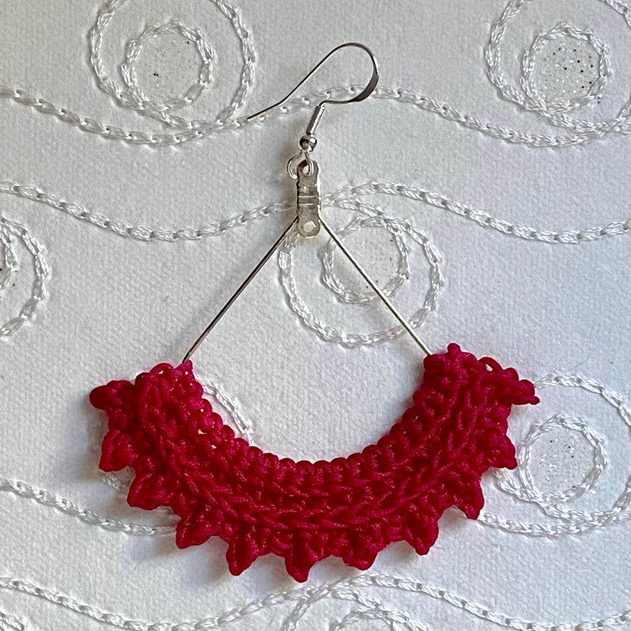 SEMICIRCLE Crochet Earrings