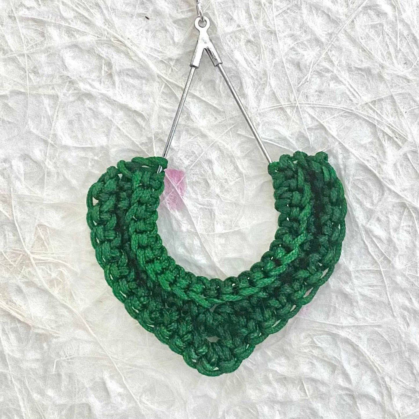 TEAR DROP Crochet Earrings