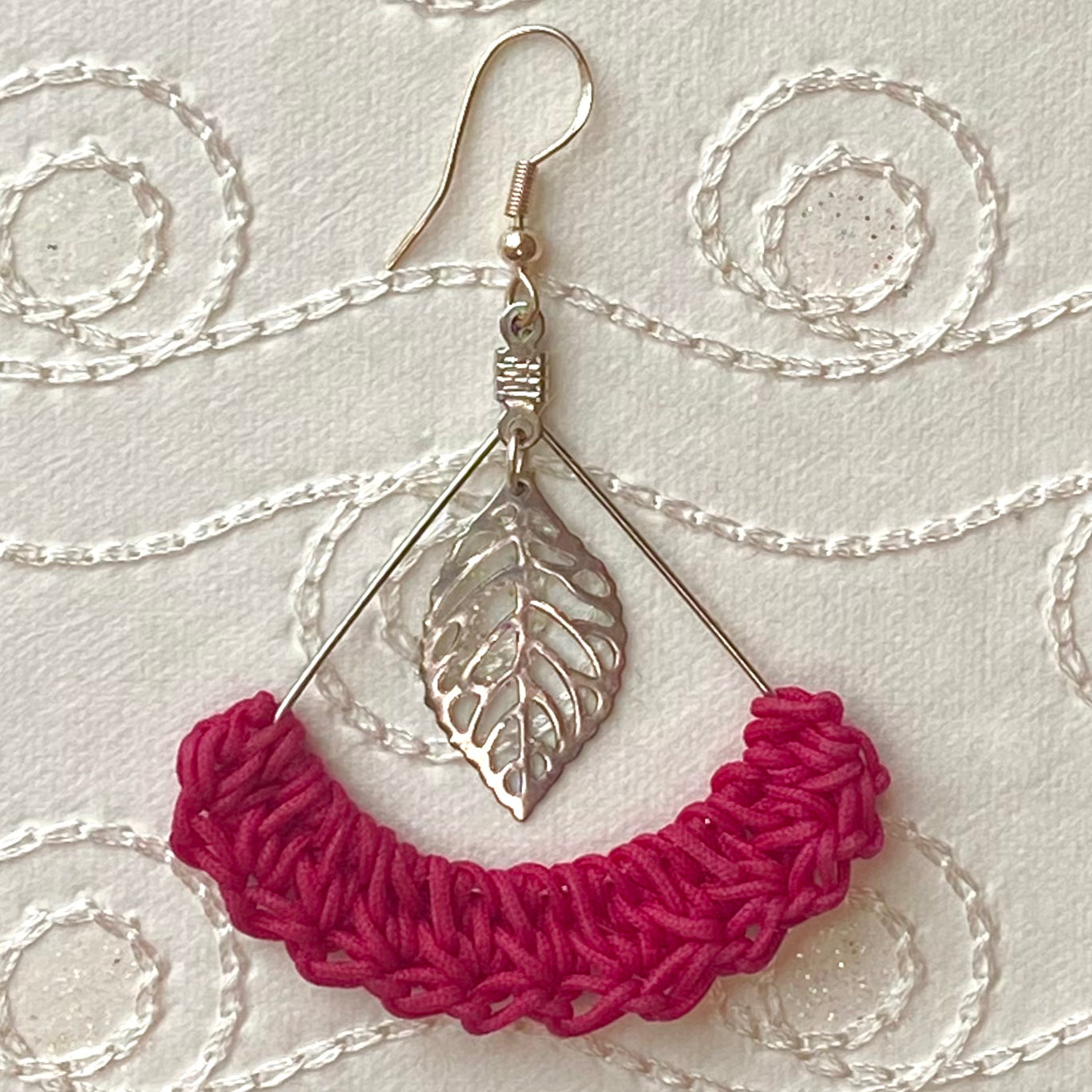 SEMICIRCLE Crochet Earrings