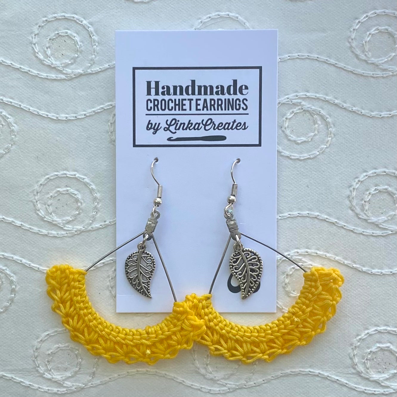 SEMICIRCLE Crochet Earrings