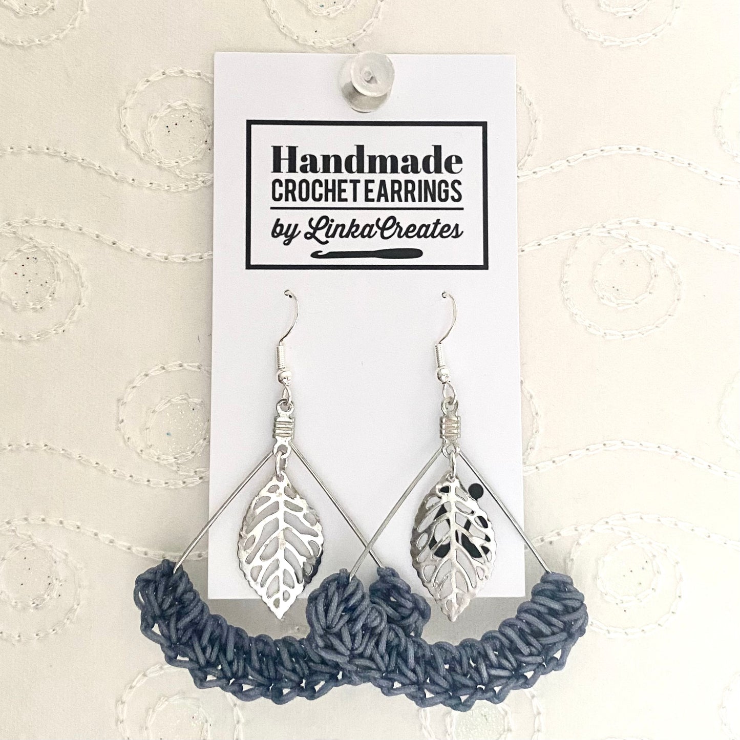 SEMICIRCLE Crochet Earrings