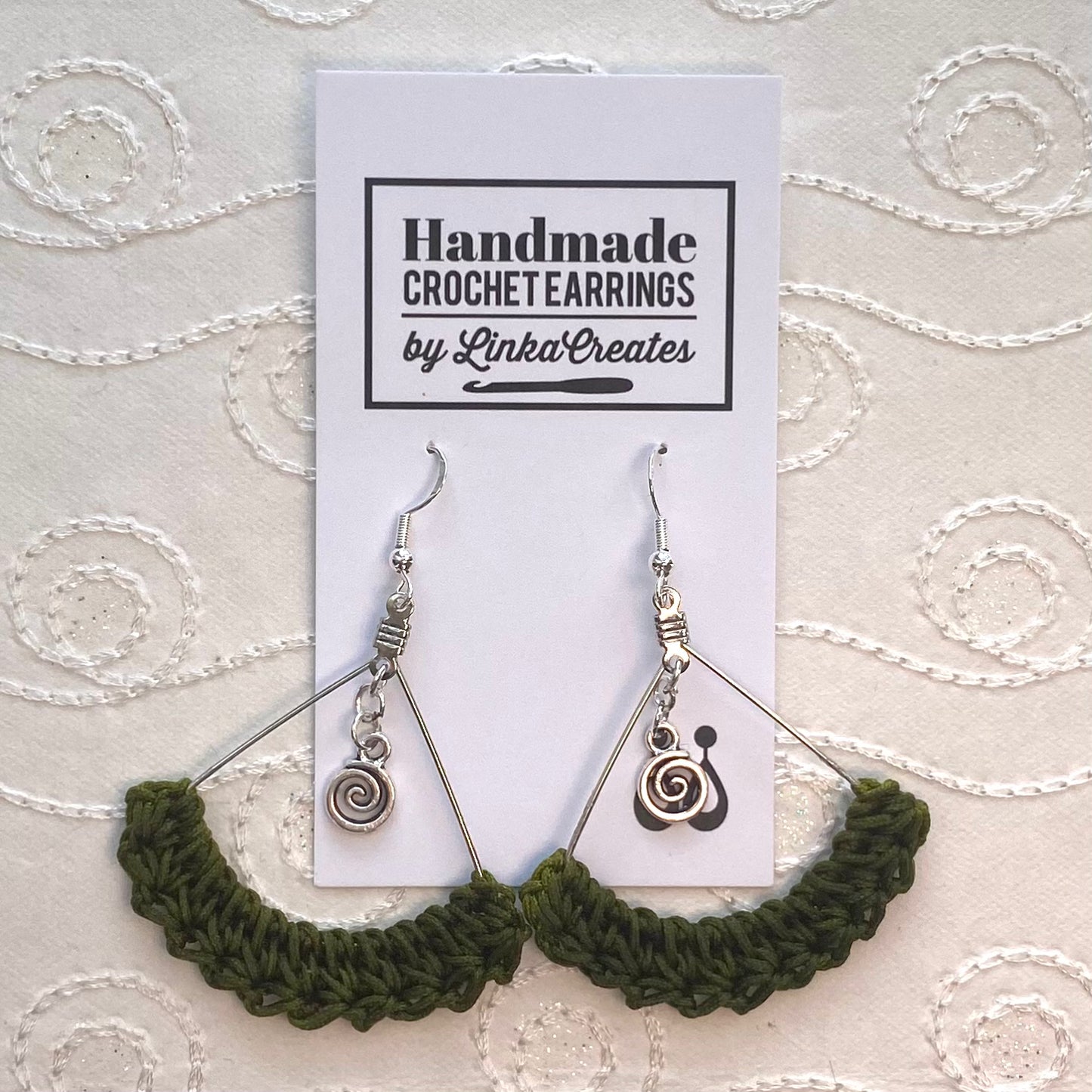 SEMICIRCLE Crochet Earrings