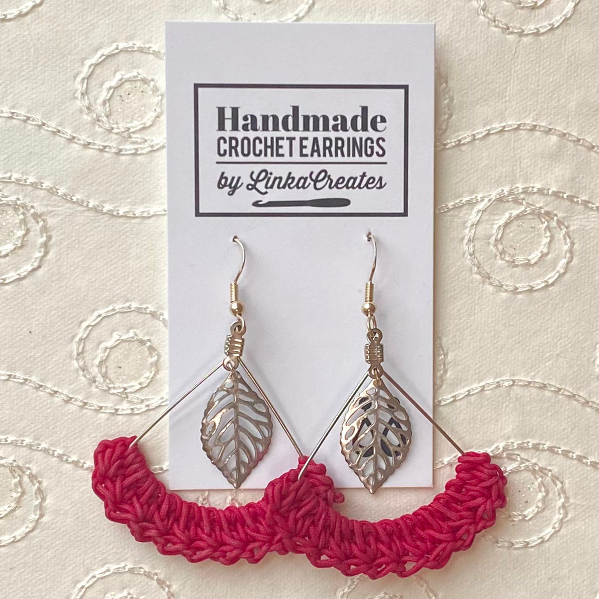 SEMICIRCLE Crochet Earrings