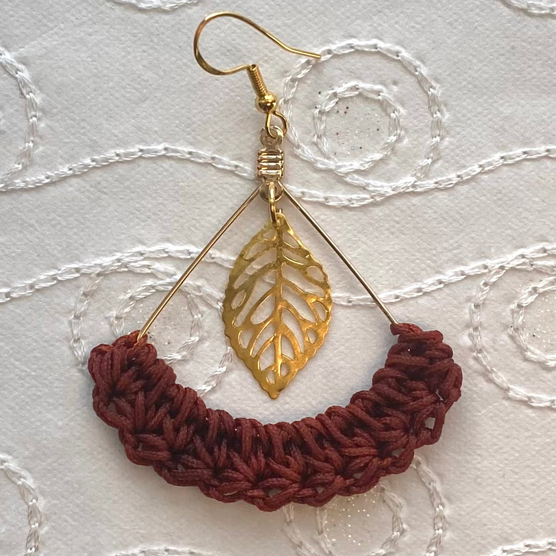 SEMICIRCLE Crochet Earrings