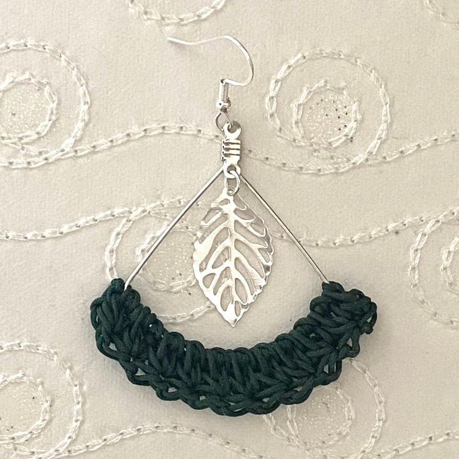 SEMICIRCLE Crochet Earrings