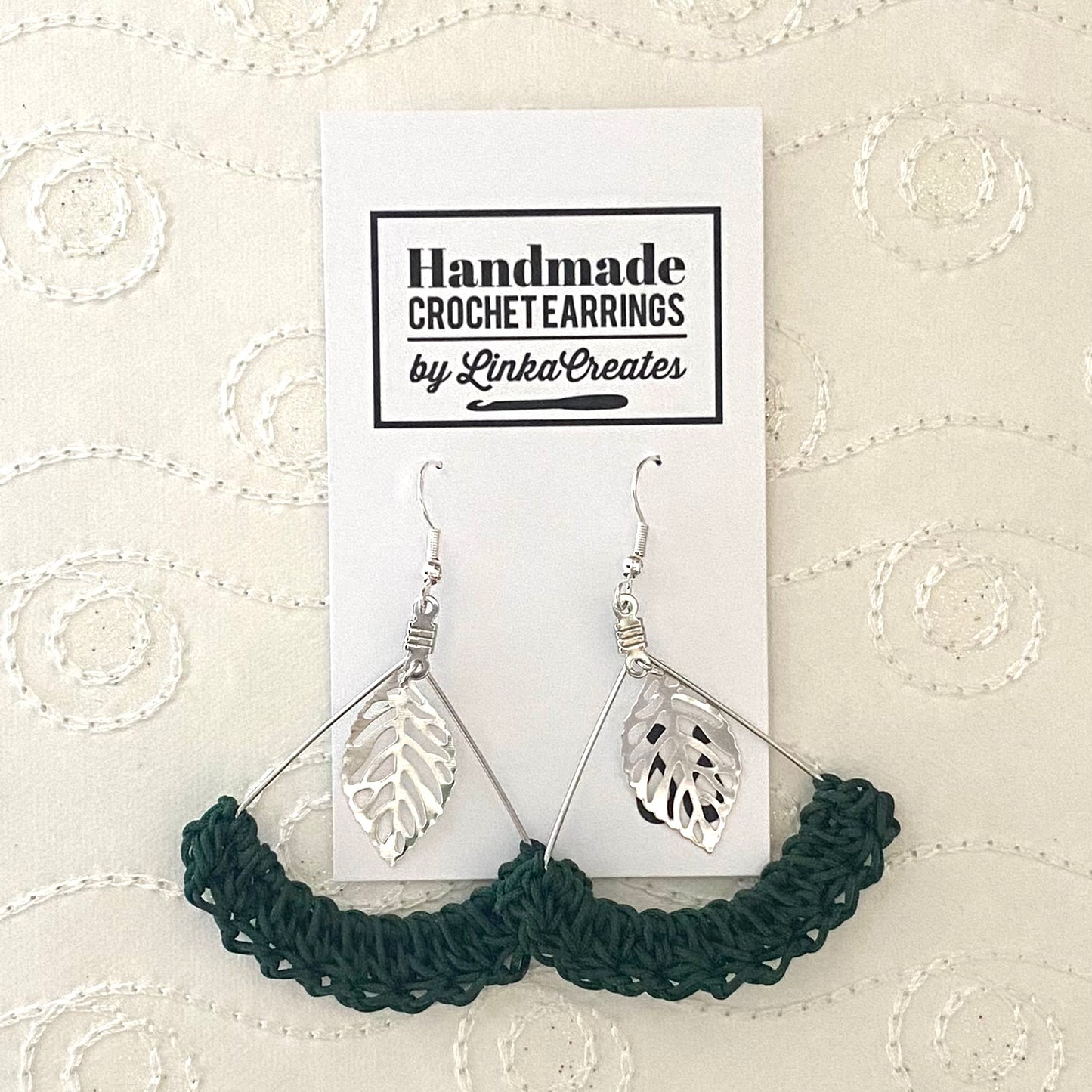 SEMICIRCLE Crochet Earrings