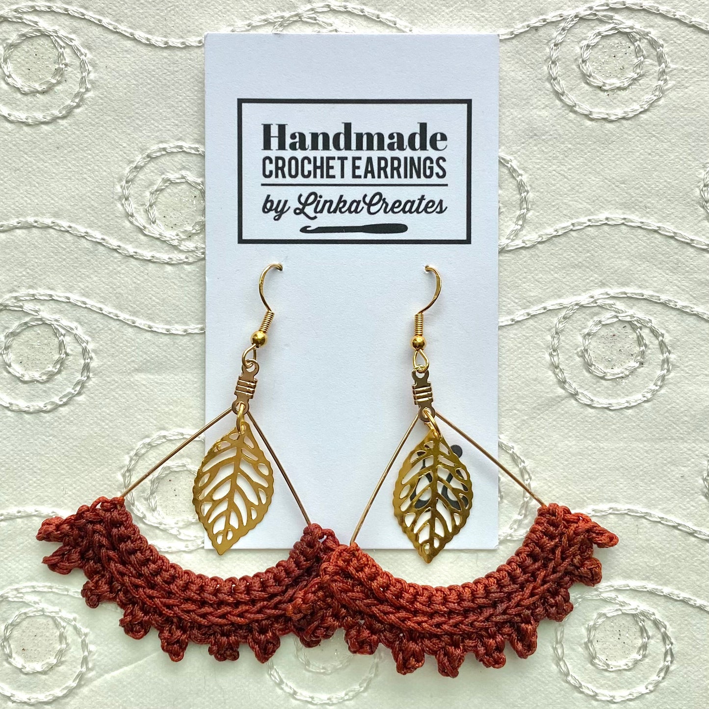 SEMICIRCLE Crochet Earrings