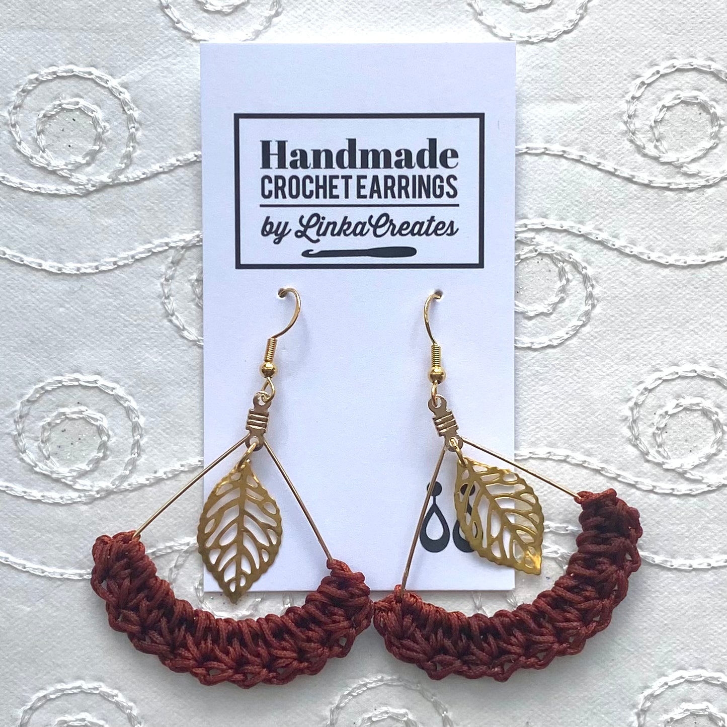 SEMICIRCLE Crochet Earrings