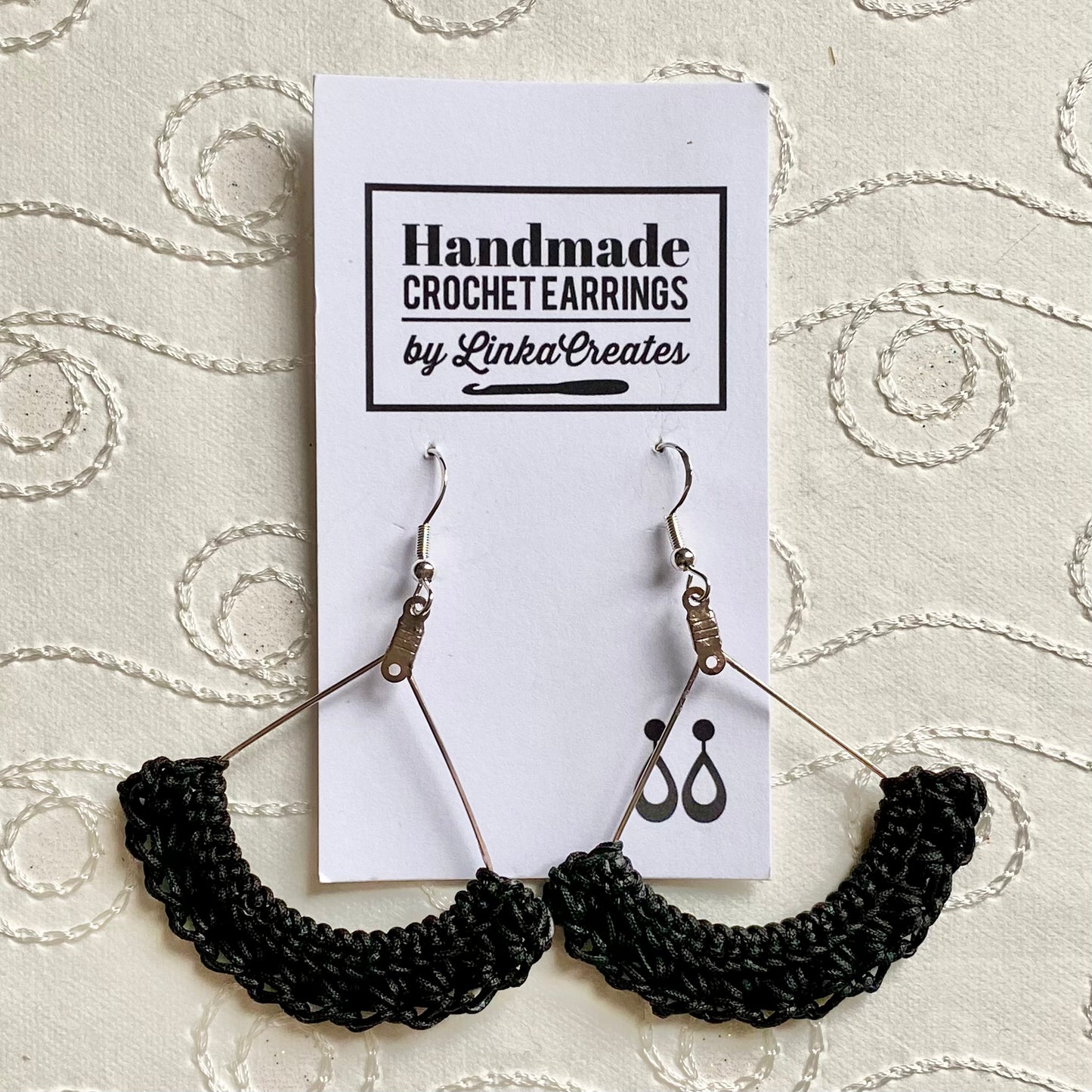 SEMICIRCLE Crochet Earrings