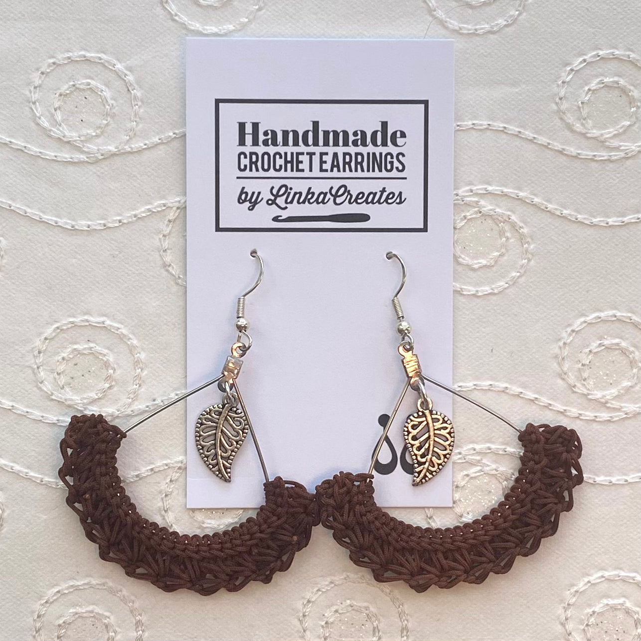 SEMICIRCLE Crochet Earrings