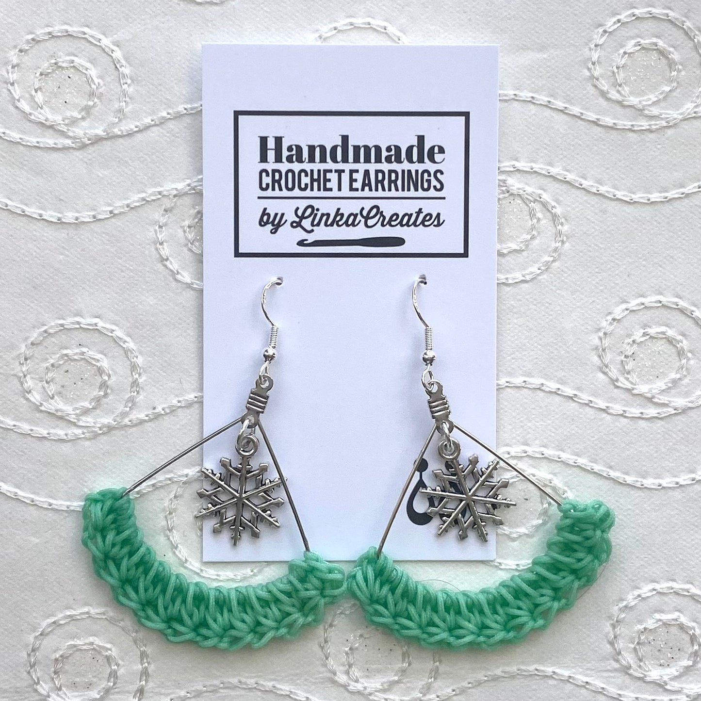 SEMICIRCLE Crochet Earrings