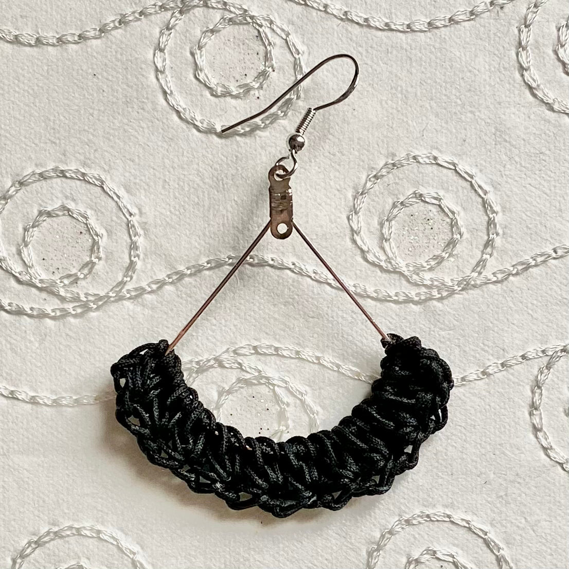 SEMICIRCLE Crochet Earrings